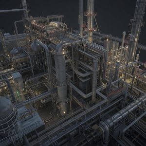 3D Refinery Layout Simulation Software